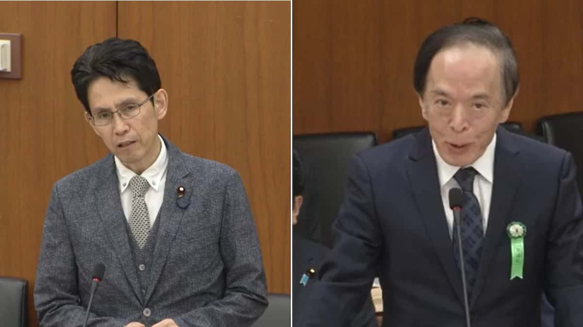 「プロ野球の一番安い席が5800円。やめた」立民・階氏　物価高騰で植田日銀総裁と議論